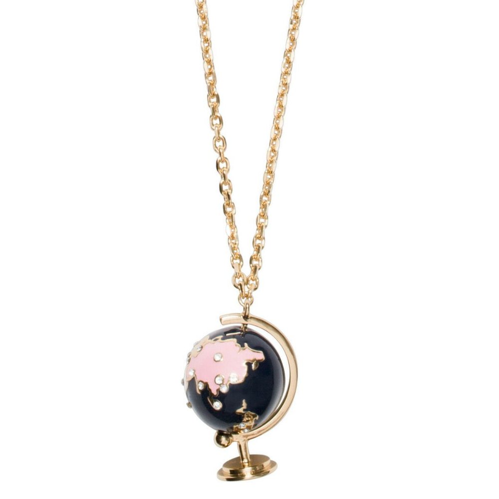 Kate Spade Take Flight Globe Pendant Necklace - Picture 1 of 1